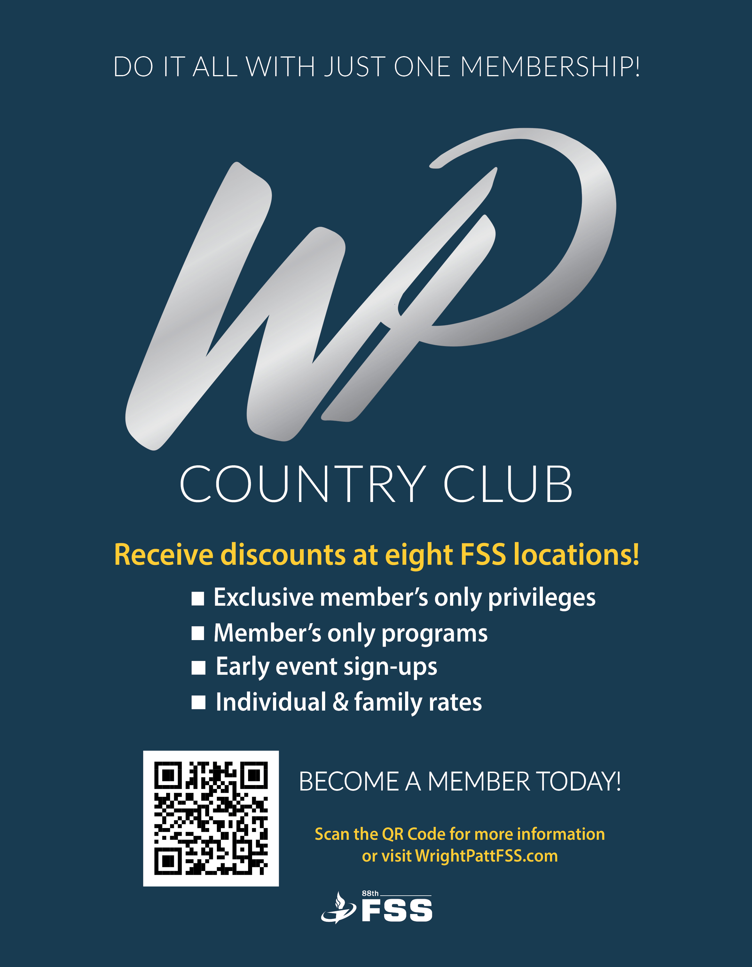 Wright-Patt Country Club info flyer